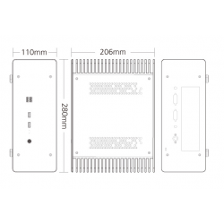 MAXWELL-B760-i7-13700T14G CPU 13ème génération - fanless - ultra silencieux