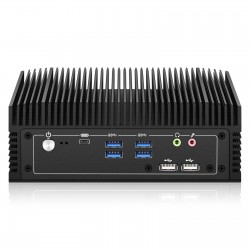 KC12-F Intel core i7  ultra mini PC fanless 0 dB silence total
