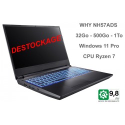 Portable WHY! NH57ADS Ryzen 7 Windows 11 Pro - 32Go - 1,5 To