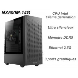 Mini Tour NX500M-B760K - PC mini tour silencieux et économique