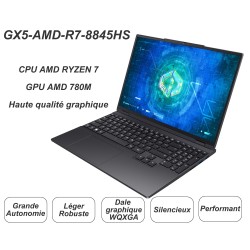 Portable 15,3" performant GX5-AMD-R7-8845HS - dalle WQXGA - AMD Ryzen 7 - AMD 780M