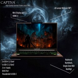 Portable  gamer 16" performant - dalle WQXGA - Intel Core i7 - RTX 5070 8Go GDDR7
