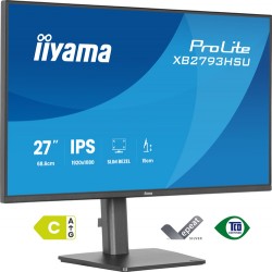 Moniteur basse consommation électrique 27 pouces IIYAMA XB2793HSU-B1