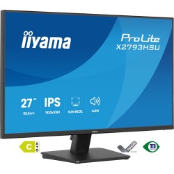 Moniteur basse consommation électrique 27 pouces IIYAMA X2793HSU-B1