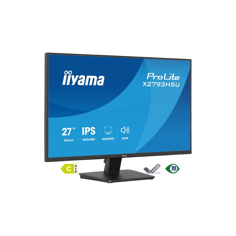 Moniteur basse consommation électrique 27 pouces IIYAMA X2793HSU-B1