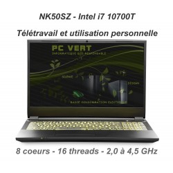 Portable 15'' NK50SZ core i7 10700T